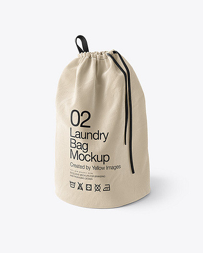 Free Download PSD Laundry Bag Mockup free mockup psd mockup designs