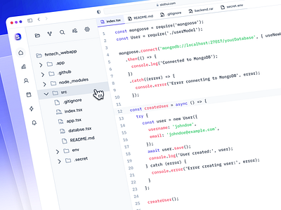 slothUI - World's Laziest Design System - Code Editor App UIUX clean code editor code editor app code editor dashboard code editor interface code ui dashboard dashboard ui design system flat gradient minimal modern purple slothui soft text editor ui ui design ui kit