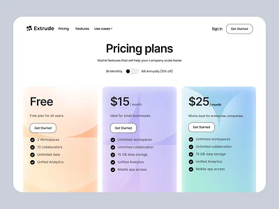Pricing page design framer landing page price price page prices pricing pricing card pricing cards pricing details pricing options pricing packages pricing page pricing plans pricing section pricing table webflow