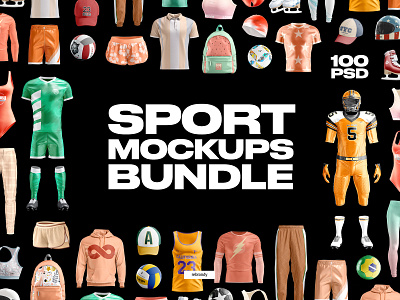 Sport Mockups Bundle game