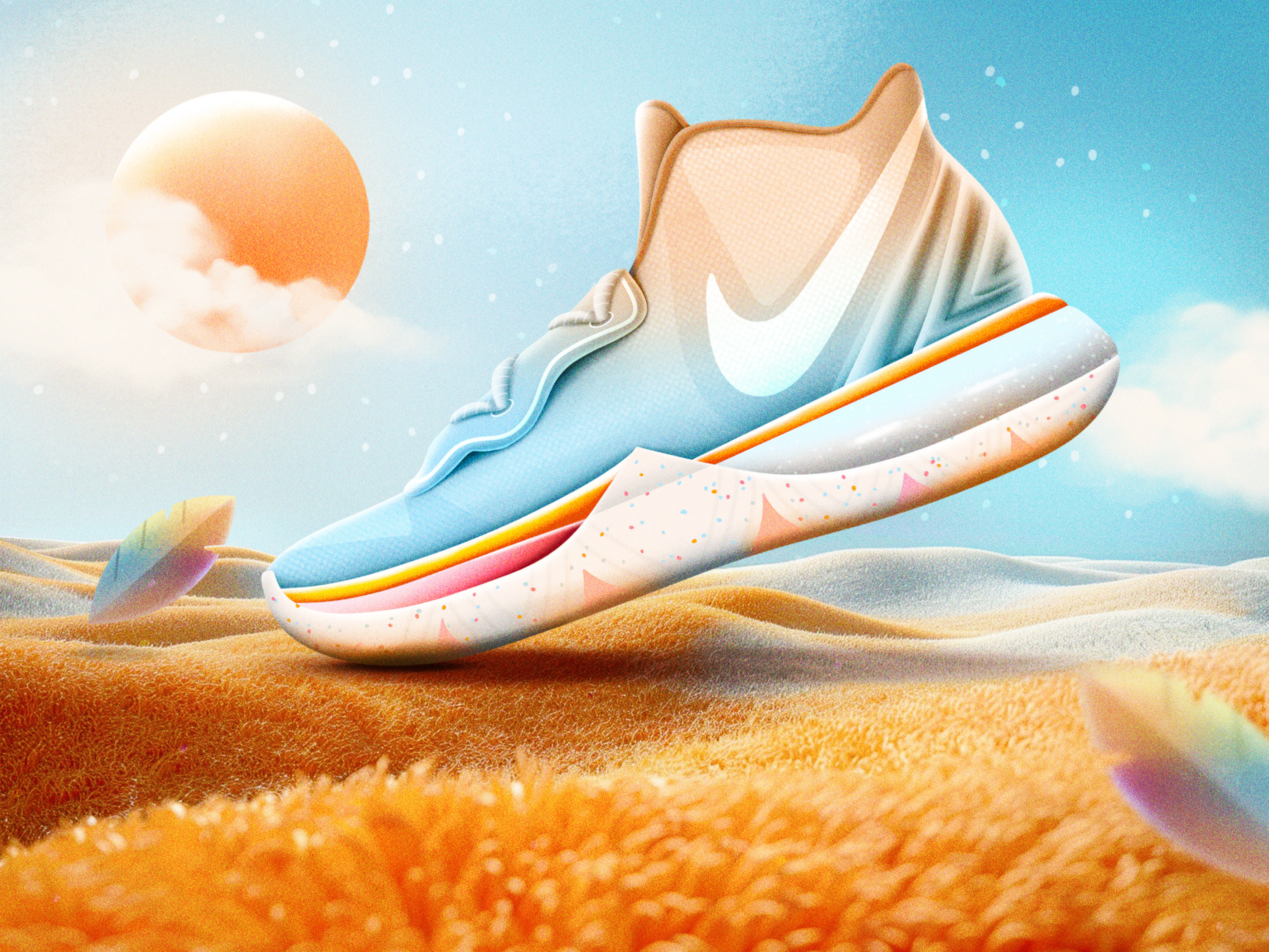 Summertime 2d 3d abstract adobe adobe illustration adobe photoshop art artwork branding clean colorful design digital art flat graphic design illustration minimal modern simple vector