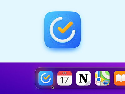 TickTick App Icon app icon clean design graphic design logo minimal task management ticktick ui