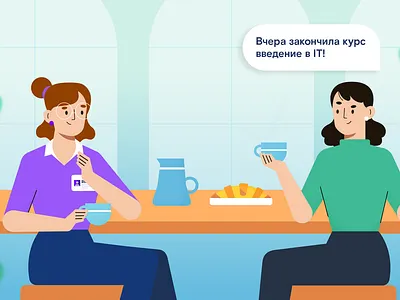 Girls in the office character explainer girl girls girls in the office illustration people