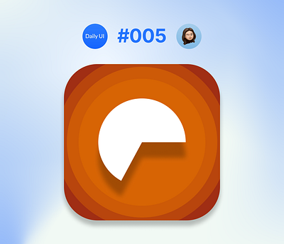 App Icon (Daily #005) dailyui graphic design logo ui