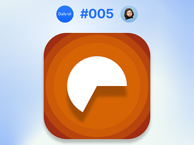 App Icon (Daily #005) dailyui graphic design logo ui