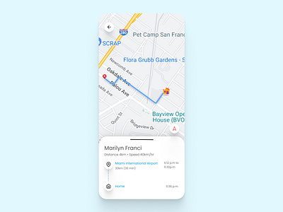 Prompt: Location Tracker; Day: 020/100 animation branding dailyui design figma figmadesign graphic design illustration logo motion graphics ui uidesign uidesigner uxdesign