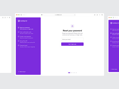 Reset your password — Untitled UI auth create account figma figma ui kit forgot password form log in login onboarding password reset product design progress steps reset password sign in sign up signin steps ui design user interface