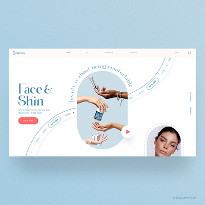 Cosmetic Web UI Design cosmeticwebsite ecommercewebsite figma figmadesigner landingpage shopify shopifydesigner shopifydeveloper ui uidesigner uiinspiration uiux uiuxdesigner userexperince webdesign webdeveloper website websitedesign websitedeveloper websiteui