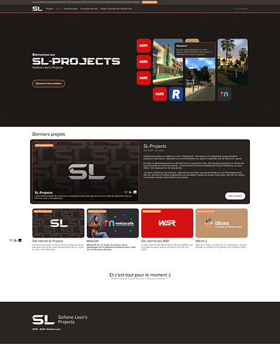 SL-Projects - 2024 1st design graphic design ui website