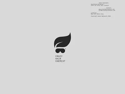 Crazy Hair Chemist - Logo bravo chemist clean clean design hair logo logo design razy symbol symbol design