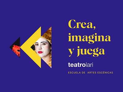 Teatrolari. Performing Arts School. branding graphic design typography