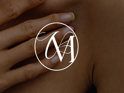 Monogram design | Nail Artist Personal Brand branding branding design design digitalmarketing graphic design illustration logo social media vector