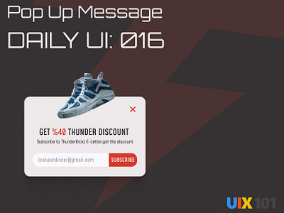Daily UI: #016 | Pop Up | #UIX101 016 dailyui design figma mobile app pop up ui design uix101 user interface