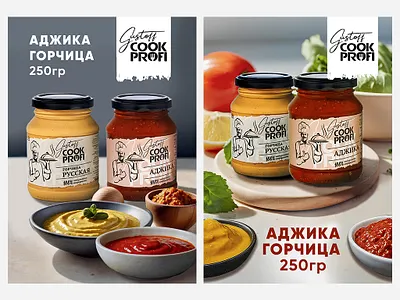 sauces for external advertising design graphic design