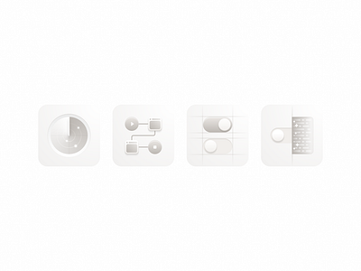 Ultima Labs Icon Design design system discovery gradients gray grey icon design icons illustration modern neutral ui ux