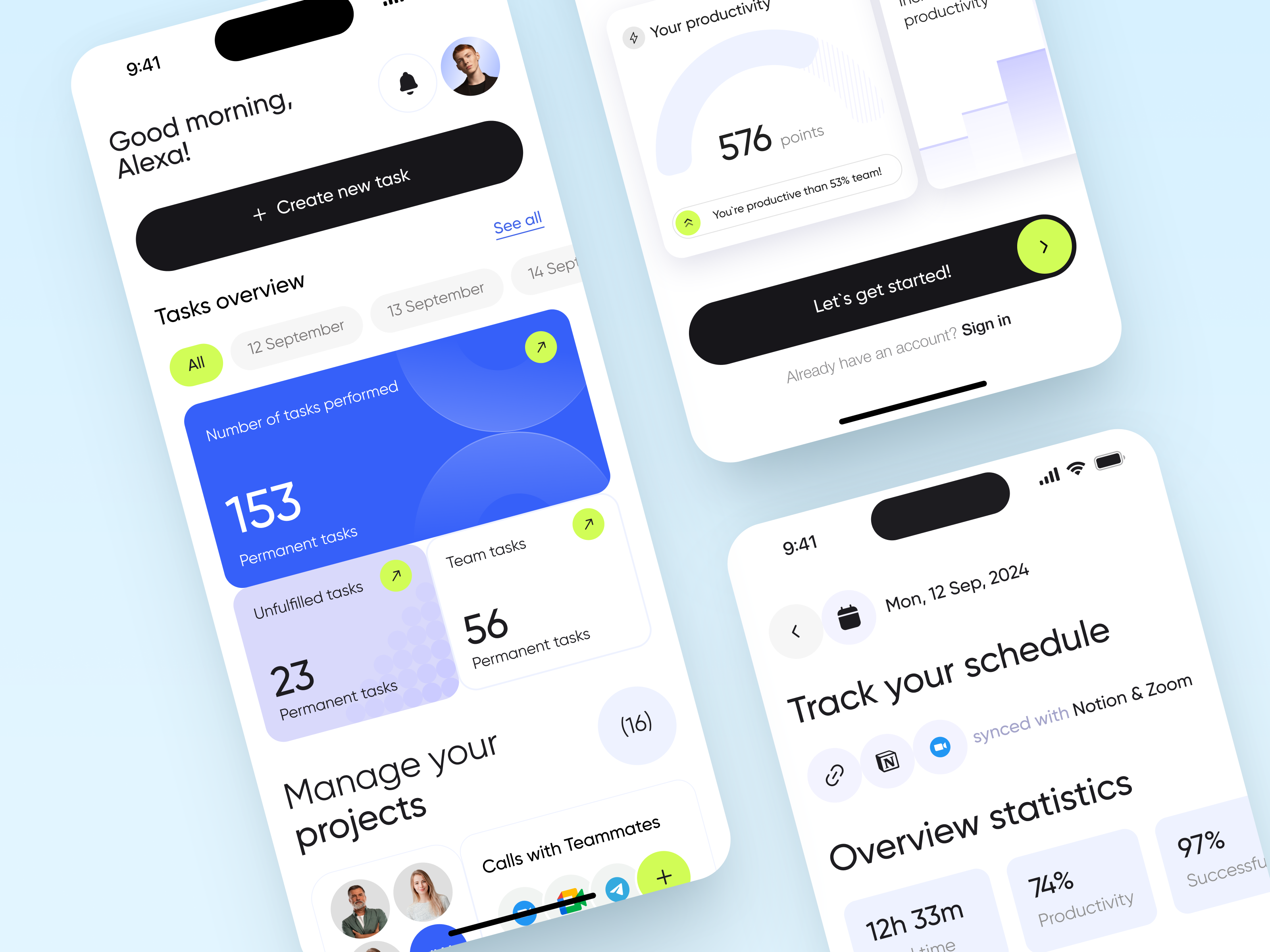 FocusFlow - SaaS Mobile App by Arounda UI/UX for Arounda on Dribbble