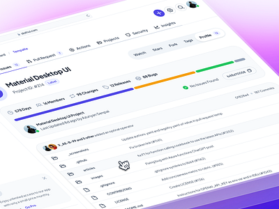 slothUI - World's Laziest Design System - Repository Dashboard clean code repository dashboard dashboard ui design system figma github ui minimal purple repository repository app repository dashboard repository ui slothui soft tab ui table ui ui ui design ui kit