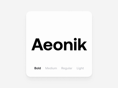 Aeonik font weights aeonik animation appinio bold brand brand design figma animation font font weight light market research medium minimal primary font regular typograpfy widget