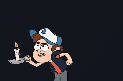 Dipper Pines - 2D Animation made with Blender Grease Pencil 2d 3d animation blender character design dipper dipperpines graphic design gravity falls grease pencil psthome