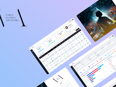 Virtu Global (Product) dashboard product ui ux web design