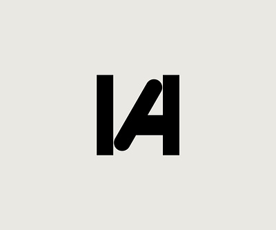 "I N A" lettermark logo branding design graphic design icon logo logo design typography