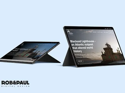 Blacksod Lighthouse branding design graphic design ui ux websitedesign