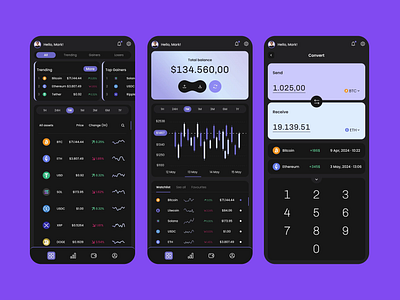 Crypto Exchange Mobile App | Altum Software crypto crypto app crypto app development crypto development crypto exchange crypto exchange mobile crypto exchange mobile app crypto exchange platform crypto mobile crypto mobile design crypto mobile ui crypto mobile uiux crypto mobile ux crypto trading crypto trading platform crypto ui kit crypto web app cryptocurrency platform