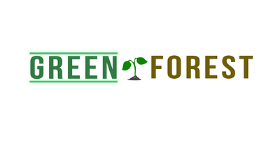 Green forest // Logo animation animation logo motion graphics