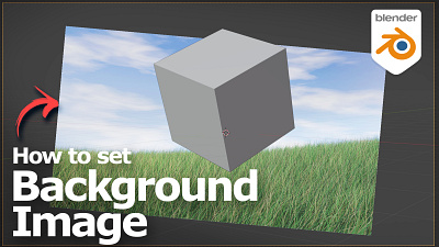 How to set background image in Blender 3d 3d modeling b3d blender blenderian cgian tutorial