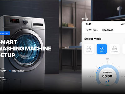 Smart washing machine Setup