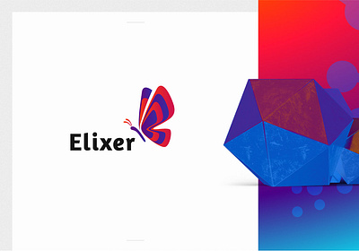 Elixer Logo Design branding graphic design logo