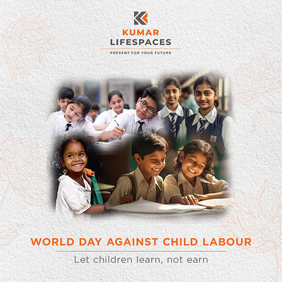 World Day Against Child Labour Creatives - BrandMatterz advertising brand branding brandmatterz brandmatterz advertising agency brandmatterz branding agency brandmatterz marketing agency brandmatterzpune creative designing design graphic design marketing social media