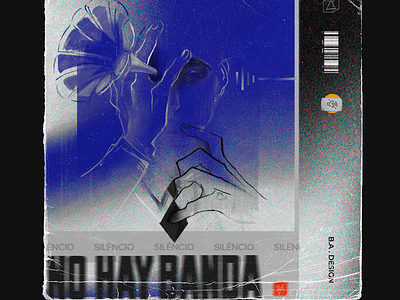 No Hay Banda cd cover design draw graphic design illustration record