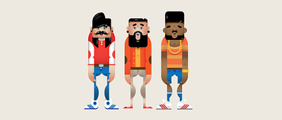 dudes characters design illustration people retro style styletest vector website