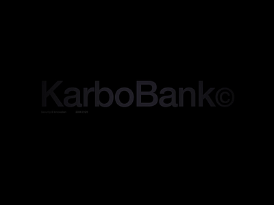 Karbo Cards FinTech SaaS animation branding cards clean fintech loop motion simple ui voit xandovoit