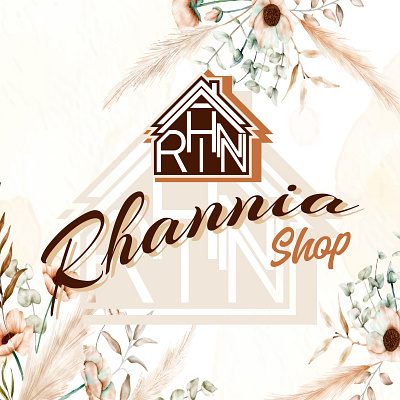 Rhannia Shop Logo Design branding graphic design logo