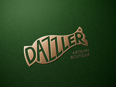 Dazzler - antique steel and glassware shop branding design designer graphic design identity illustration lettering logo tashkent uzbekistan