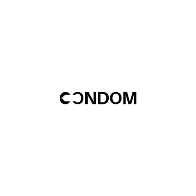 CONDOM brand identity brand logo branding condom creative logo design graphic design icon logo logo 2024 logo art logo design logo designer logo make logo nrew logo world minimal logo monogram logo negative space