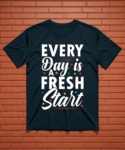 Typography T-Shirt Design best design