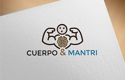 CUERPO & MANTRI LOGO DESIGN illustration