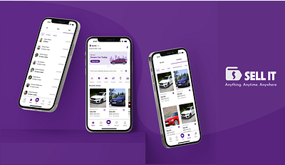 Sell It app design mobile app ui user interface
