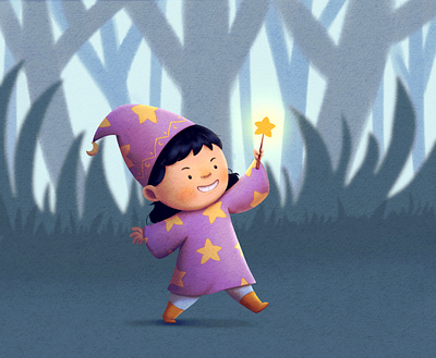 Little Witch characterdesign childrenbook conceptdesign illustration witch
