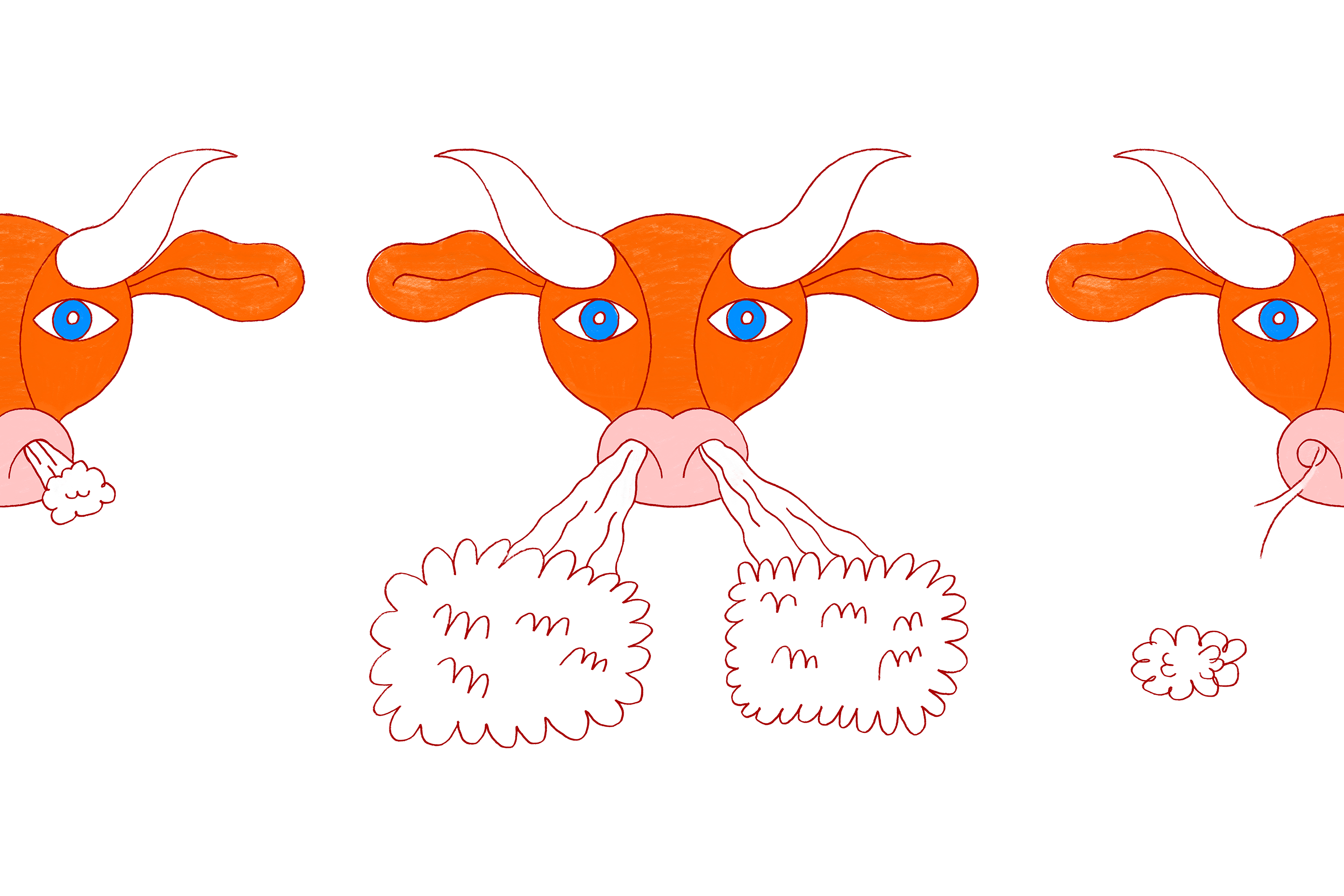 I hear a bellowing huff animation graphic design illustration motion graphics