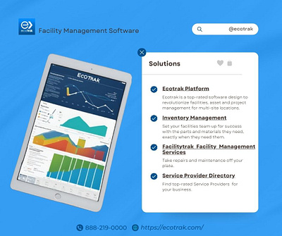 Ecotrak Facility Management Software centralized facility management