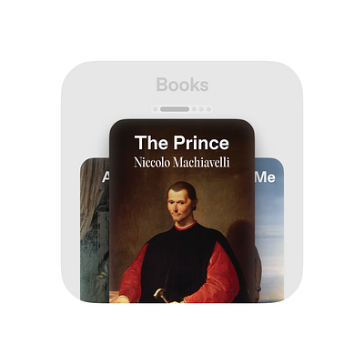 Day 8/30 of Daily Widgets — Book Recommendation Widget book figma prince ui ux widget