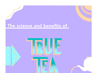 True Tea abstract animation color colorful design geometric graphic design illustration procreate science