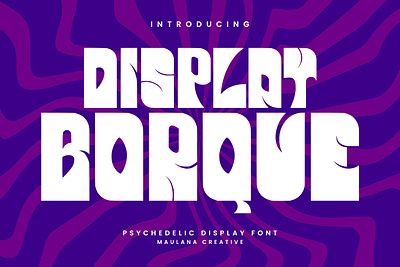 Borque Display Font animation branding design font fonts graphic design illustration logo nostalgic