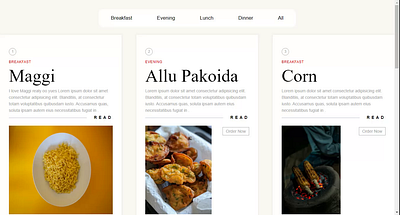 TasteTimes - Food Blog blog platform clean design content management food blog food enthusiast recipe sharing recipe website responsive design uiux user friendly web development