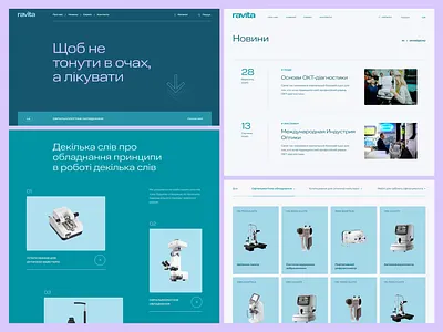 Ravita after effects concept design grid health mainpage medical equipment motion ui web webdesign