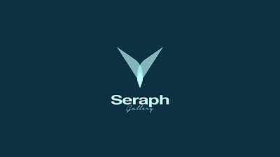 Seraph Gallery Logo Design art brand identity branding design gallery graphic design logo logo design typography